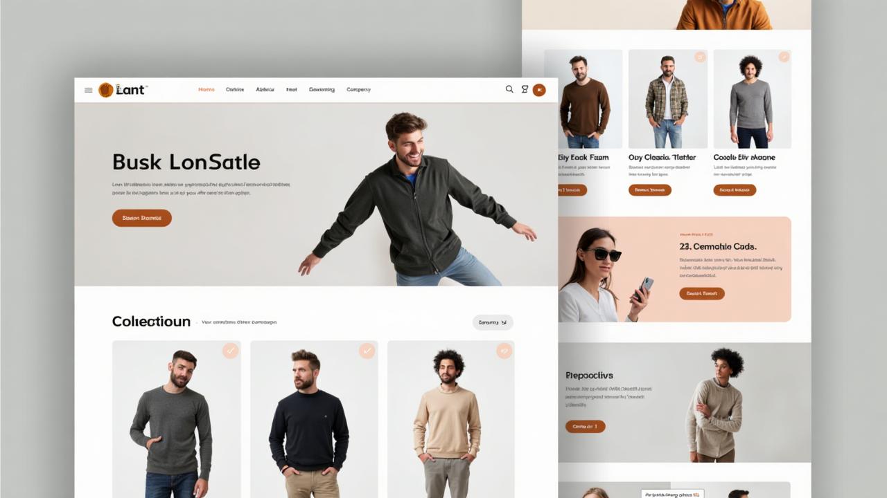 E-Commerce Essential — E-Commerce website template