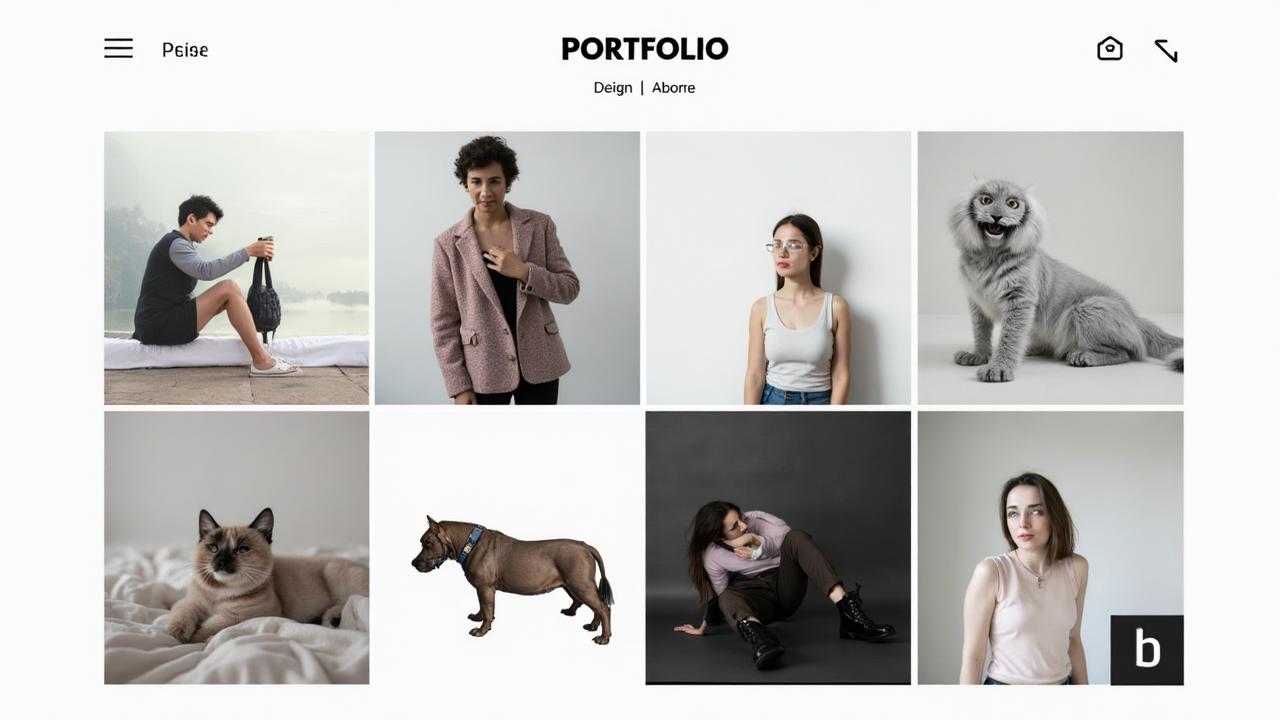 Modern Portfolio — Portfolio website template